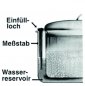 Preview: Simmertopf m. Deckel, 6,0Ltr., 18/10, Meßstab, Einfülltrichter