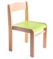 Preview: Bunter Kinderstuhl LIMBI in 4 Farben mit Linoleum