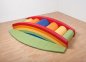 Mobile Preview: Regenbogen-Rollentreppe für Kindergarten