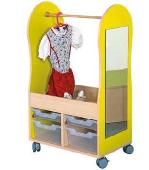 Kindergarten Kostümwagen und Kleiderwagen