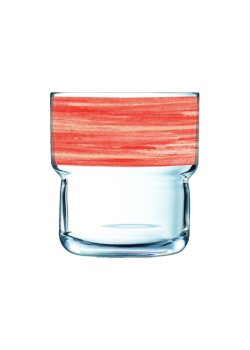 stapelglas brush orange