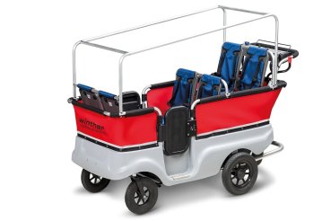 Winther E-Turtle Kinderbus Krippenwagen Basic für 6 Kinder -