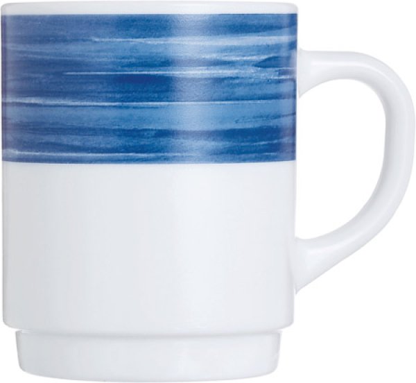 kaffeebecher brush blau