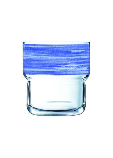 stapelglas brush blau