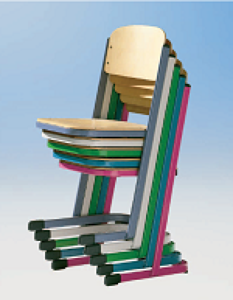 Stühle für Grundschule und Schule, Schüler Stühle Conen ST 40 S