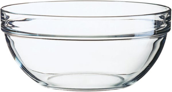 Stapelschale, 20cm, 1,8Ltr., Empilable, Transparent