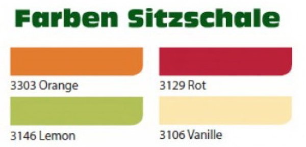 Kindergartenstühle PEARL mit Sitzschale FARBIG und Bunt