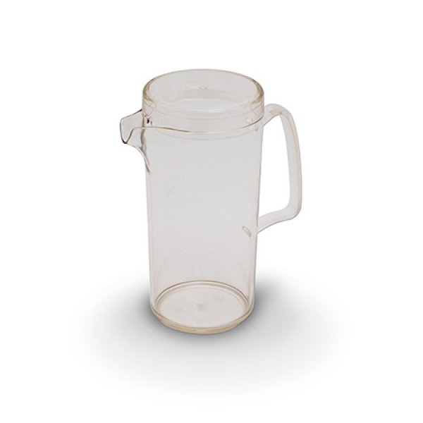 Kanne mit Deckel 0,6L, Höhe 18 cm, Kunststoff Polycarbonat