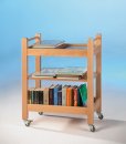 Bücher / Servierwagen für den Kindergarten