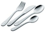 Kinderbesteck Set, 4 teilig. BINO für Kindergarten