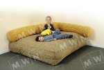 Sitzecke mit Flockenfüllung für Kita und Kindergarten